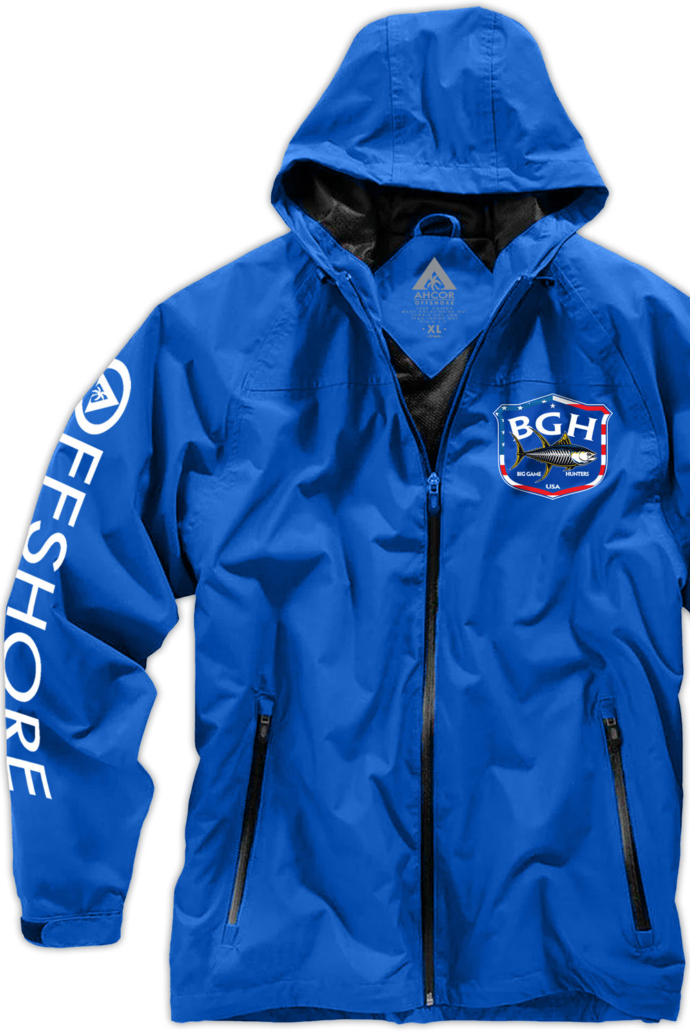 Royal blue Waterproof Fishing Jacket 