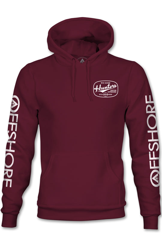 Maroon Hooded sweatshirt