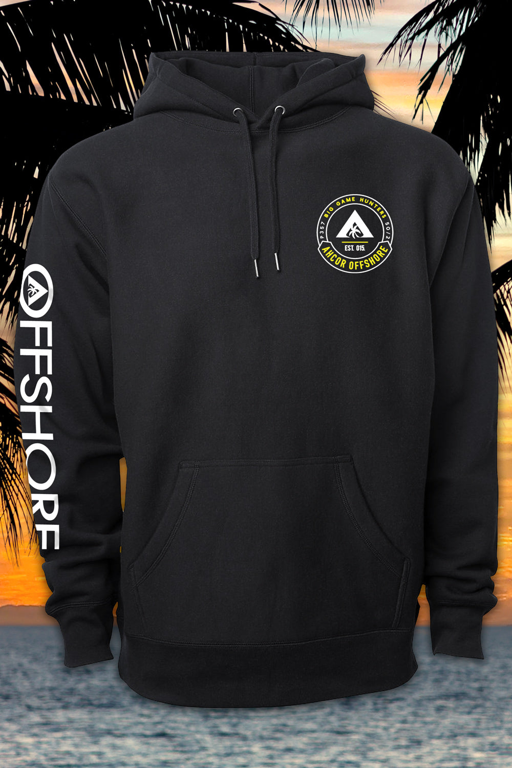 Black - Premium Hooded Sweatshirt