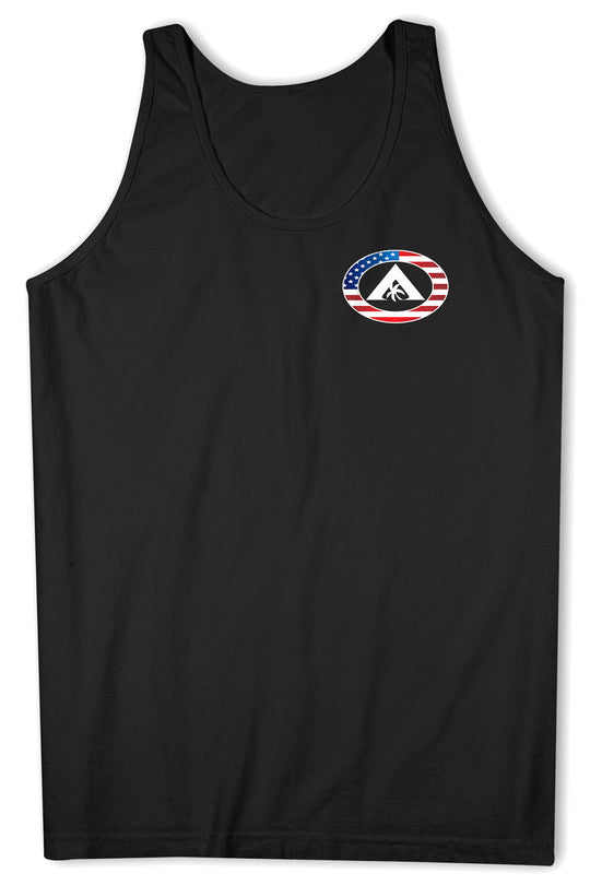 Men's 4th of July fishing tank top