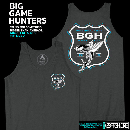 BADGE OF HONOR TANK - Heather charcoal grey