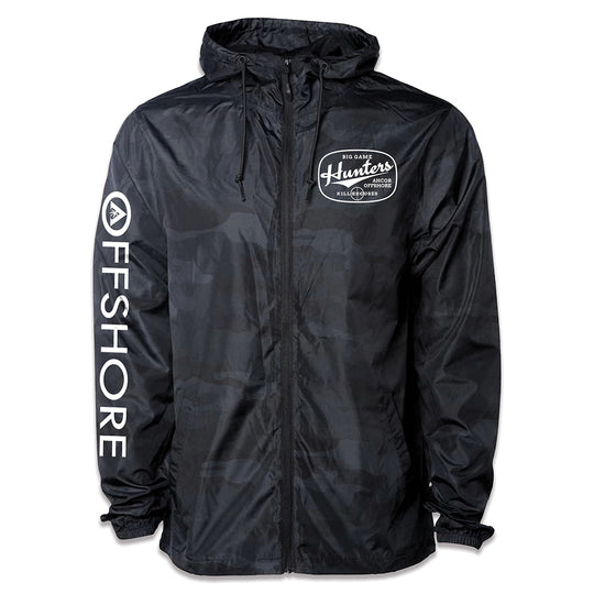 black camo Fishing Windbreakers