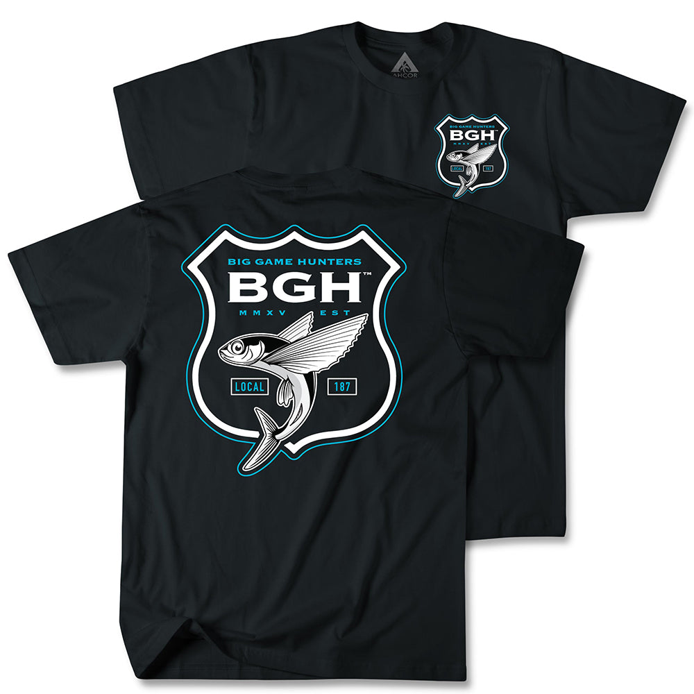 Badge of honor - Premium Fishing T-shirt. 